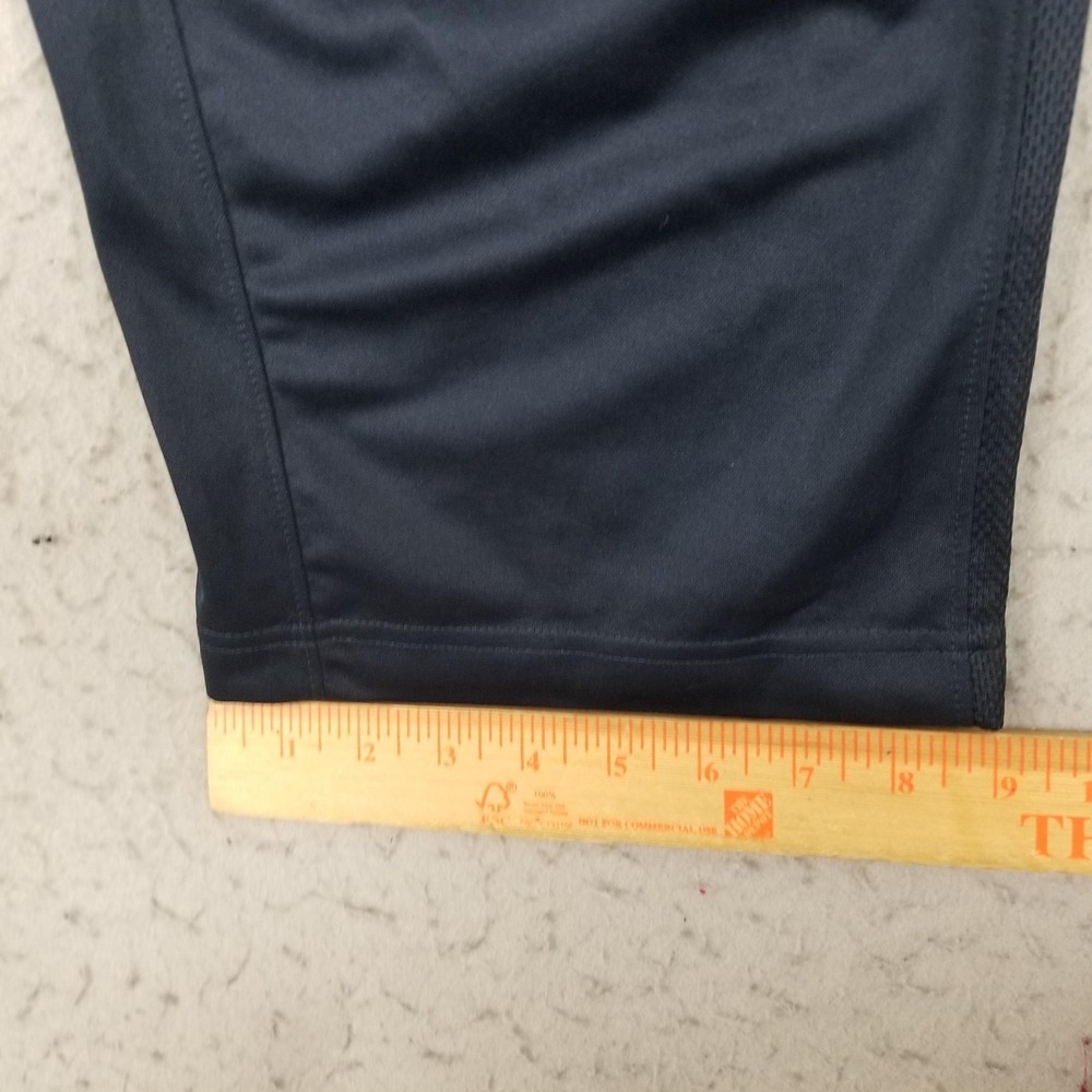 Nike Pants Mens Large Blue Gray Track Athletic Warm Up Polyester Stripe - Picture 11 of 12